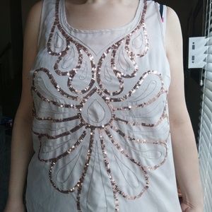 Lane Bryant Sequin Tank Size 18